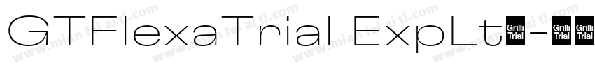 GTFlexaTrial ExpLt◆字体转换